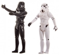 Star Wars Black And White Stormtrooper Action Figure