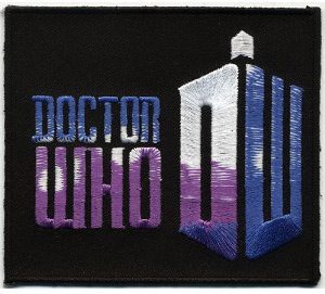 Doctor Who And Tardis clothing Patch