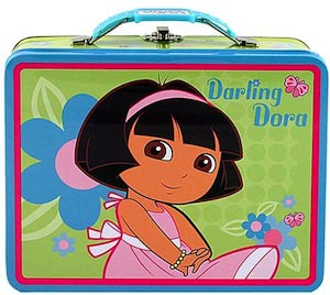 Dora The Explorer Tin Lunch Box