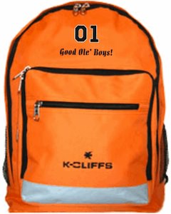 Dukes Of Hazzard General Lee Backpack