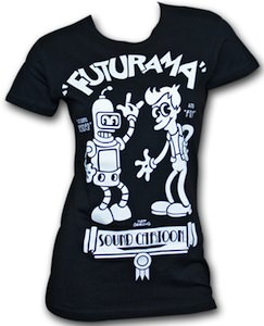 Futurama Sound Cartoon T-Shirt