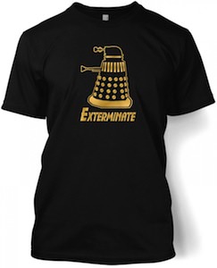Doctor Who Golden Dalek T-Shirt