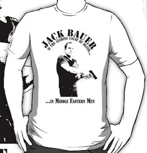 24 Jack Bauer Leading Cause Of Death T-Shirt