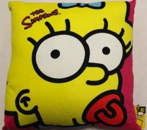 Maggie Simpson Pillow