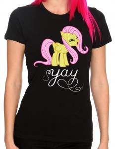 fluttershy yay shirt