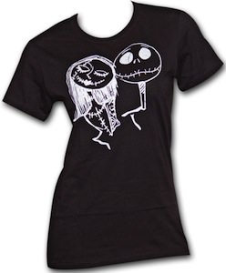 The Nightmare Before Christmas True Love women's T-shirt