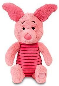 Piglet the pig as plush doll