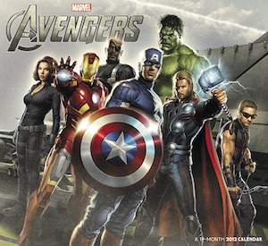 Marvel The Avengers 2013 Wall Calendar