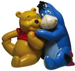 Winnie The Pooh And Eeyore Salt And Pepper Shaker Set