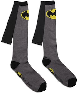 Batman caped socks