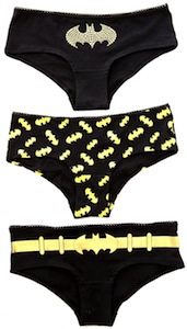 Batman Ladies Glow In The Dark Underwear