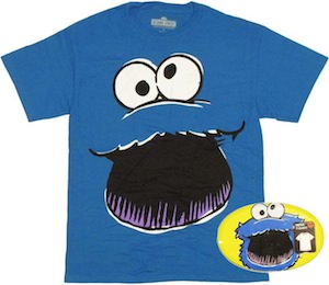 Cookie Monster T-Shirt In Collectable Tin