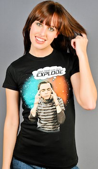 The Big Bang Theory Sheldon Your Head Will Now Explode T-Shirt