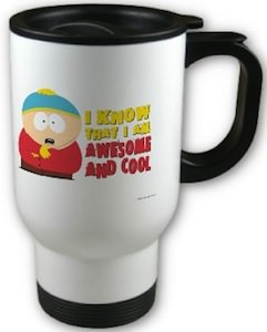 South Park Cartman Travel Mug