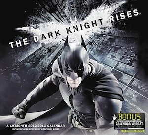 Batman The Dark Knight Rises Calendar 2013