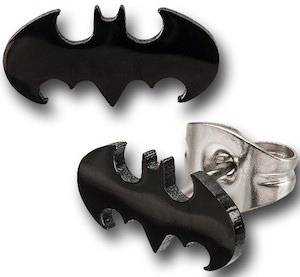 Batman Die-Cut Logo Earrings