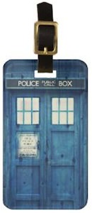 Doctor Who Tardis Luggage Tag