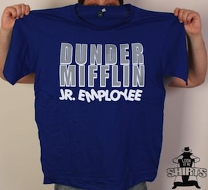 The office Dunder Mifflin Jr Employee T-Shirt