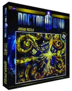 Doctor Who Exploding Tardis Jigsaw Puzzle