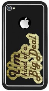 Anchorman 'Im Kind Of A Big Deal iPhone Case.