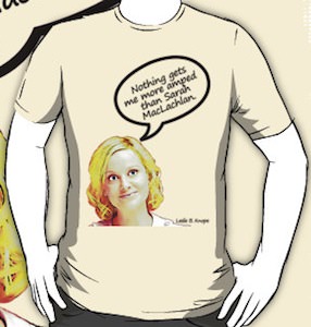 Parks and Recreation famouse Leslie Knope Quote t-shirt