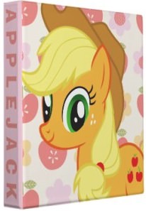 My Little Pony AppleJack Binder