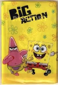 Spongebob Big Action Passport Cover