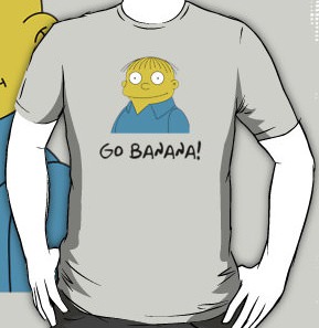 The Simpsons Ralphy Go Banana T-Shirt