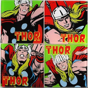 Marvel Thor Coaster Set