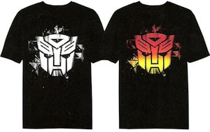 Transformers Color Changing Autobot T-Shirt