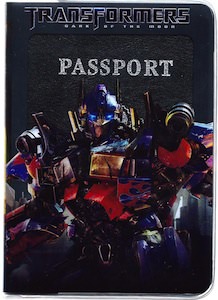 Transformers Optimus Prime Passport Cover
