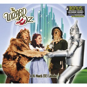 Wizard Of OZ 2013 Wall Calendar