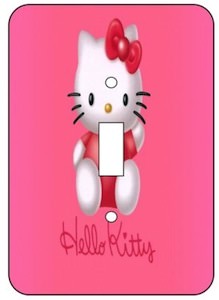 Hello Kitty Light Switchplate Cover