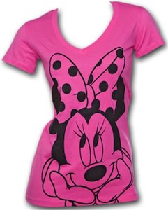 Minnie Mouse Big Smile Junior T-Shirt