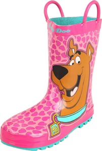 Scooby-Doo pink Rain Boots