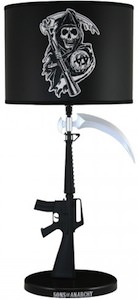 Sons Of Anarchy reaper Table Lamp