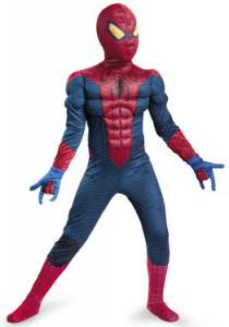 The Amazing Spider-Man Classic Muscle Chest Child Costume