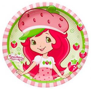 Strawberry Shortcake Plates
