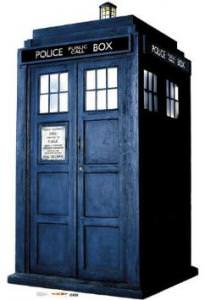 Tardis Lifesize Standup Poster