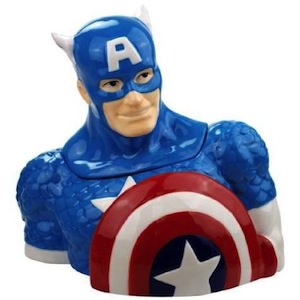 Marvel Captain America Cookie Jar