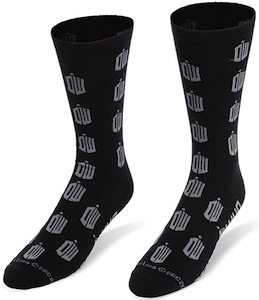 Doctor Who Tardis Logo Crew Socks