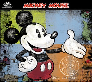Mickey Mouse 2013 wall calendar