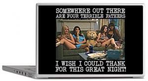 Ted Great Night Laptop Skin