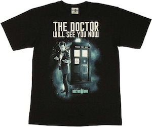 The Doctor Will See You Now T-Shirt from Doctor Who