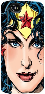 Wonder Woman Close-Up iPhone Case