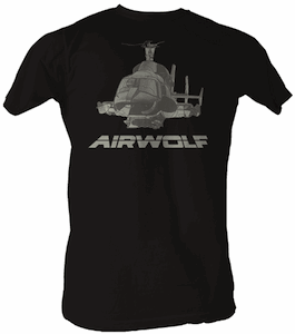 Airwolf Helicopter T-Shirt
