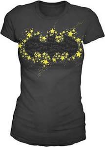 Batman Logo In The Stars T-Shirt