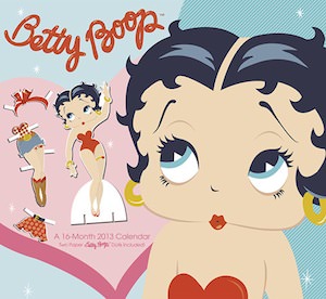 Betty Boop Special Edition Wall Calendar 2013