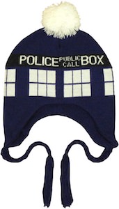 Doctor Who Tardis Lapland Beanie Hat