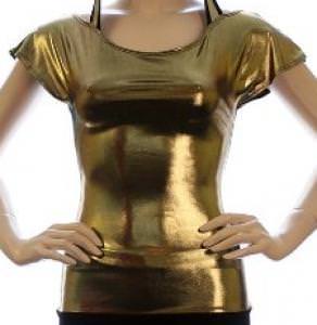 Goldfinger Bond Girl Gold T-Shirt